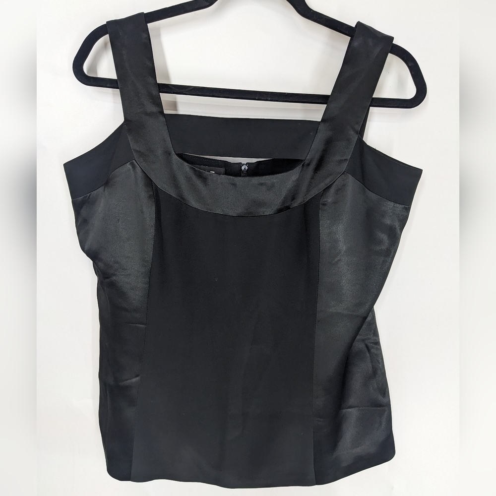 YL by YAIR Sleeveless Strappy Satiny Top